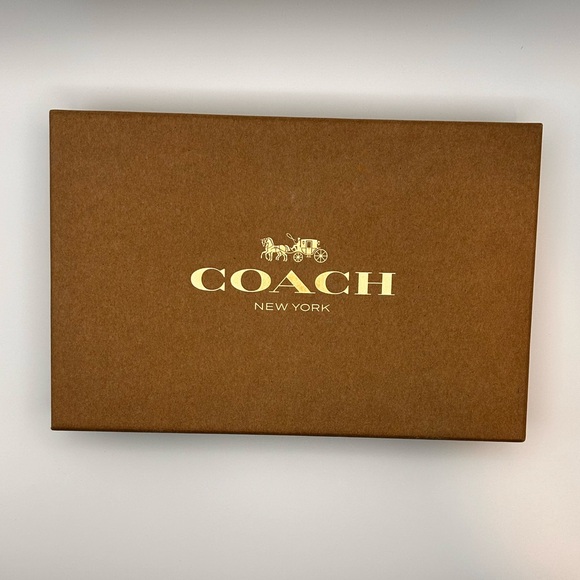 COACH | NWT in Box Large Red Plaid Wristlet - Picture 2 of 9